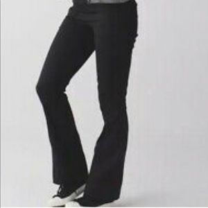 LuluLemon Black Take Off Flare pant
